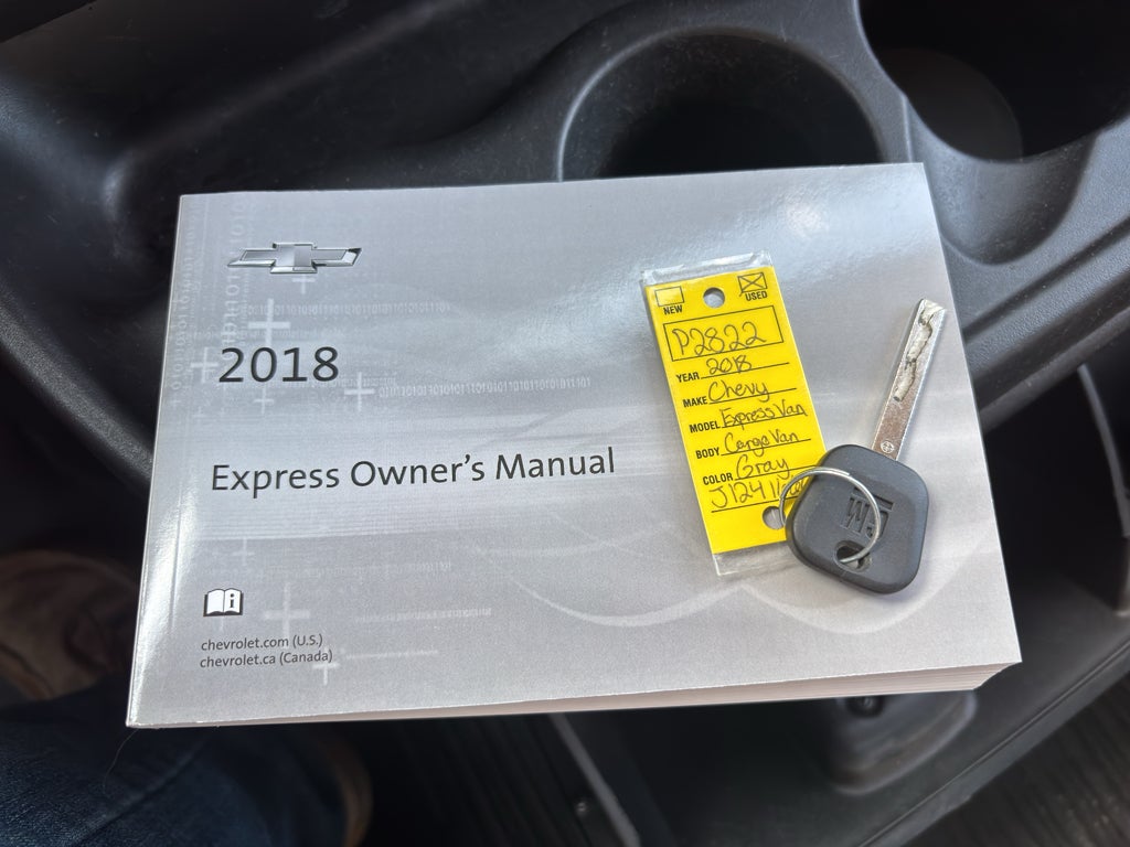 2018 Chevrolet Express Cargo 2500 Base